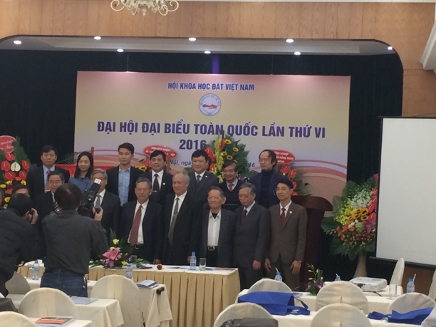 Đại hội toàn quốc Hội Khoa học đất Việt Nam nhiệm kỳ VI (2016-2021)